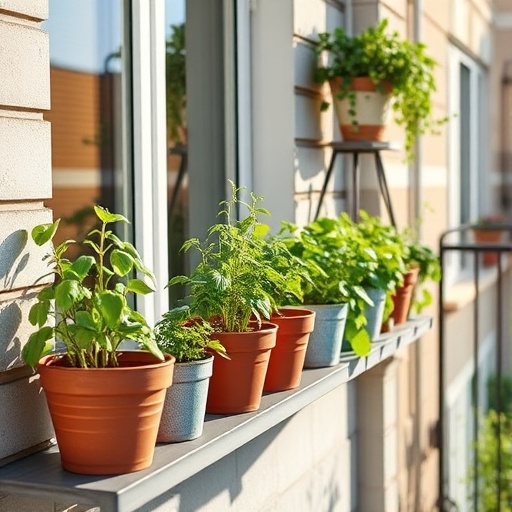 Balcony Herb Garden Design Ideas