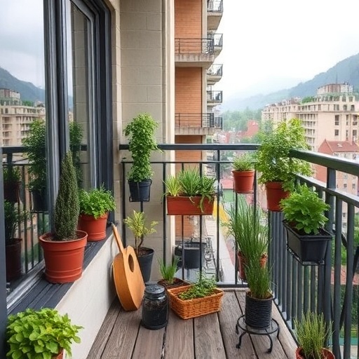 Balcony Herb Garden Ideas for Beginners