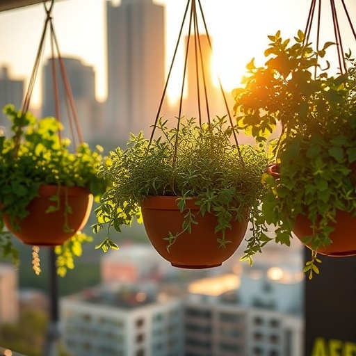 DIY Hanging Herb Planters for Balconies