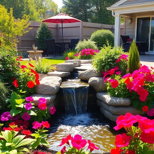 Vibrant Backyard Color: Easy Ways to Brighten Your Garden with Waterfalls & Design Ideas