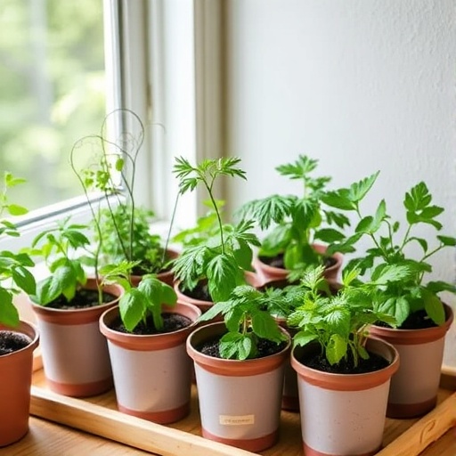 step by step DIY Indoor Herb Garden for Small Kitchens