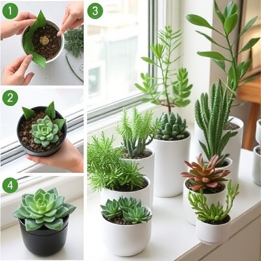Modern Indoor Succulent Decor Ideas 2 step by step Modern Indoor Succulent Decor Ideas