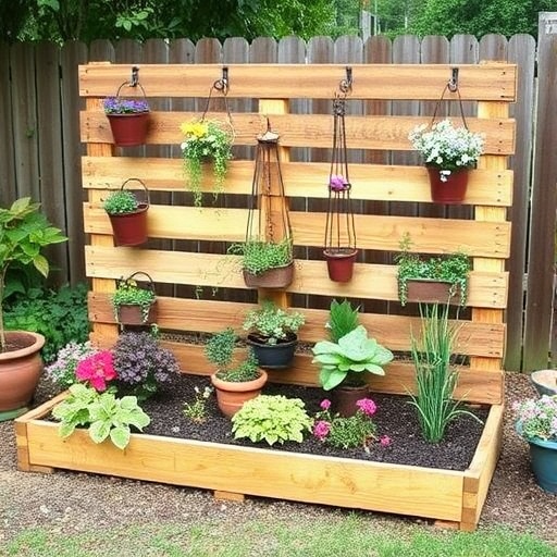 step by step Transform Your Yard Creative Pallet Garden Art DIY Ideas for a Unique Outdoor Space