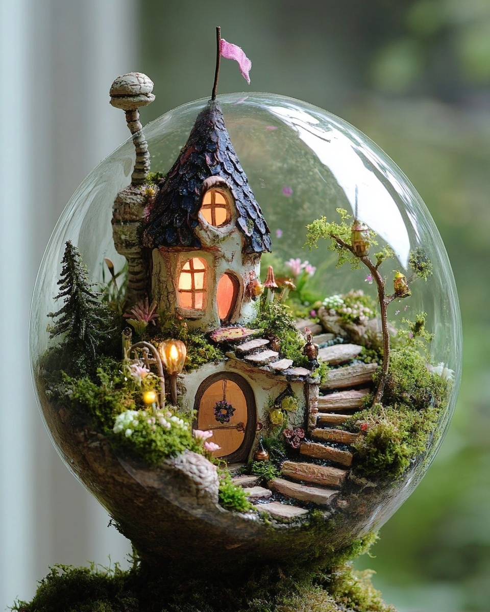 1 DIY Miniature Fairy Gardens Whimsical Tiny Worlds