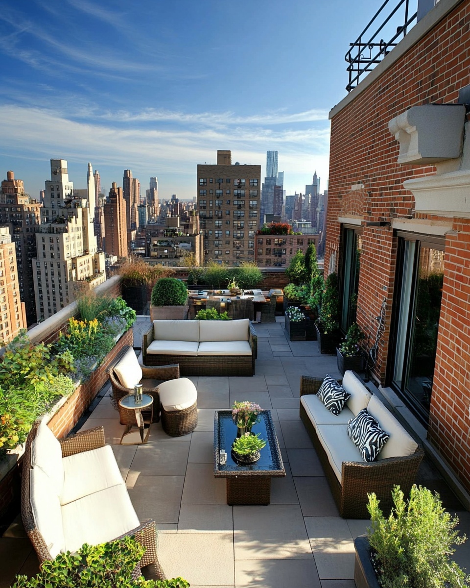 1 Rooftop Patio Design Ideas for Urban Spaces