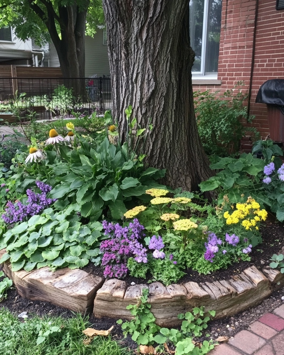 1 Tree Base Garden Boost Curb Appeal Attract Pollinators