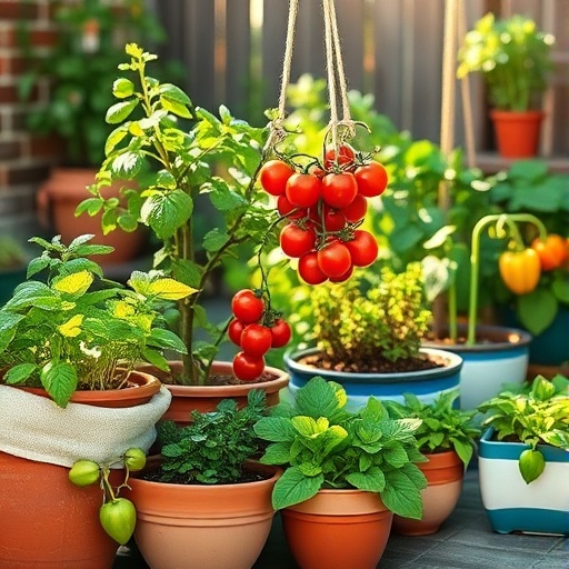 Creative Potted Garden Ideas: Grow Your Own Veggies & Herbs in Small Spaces!