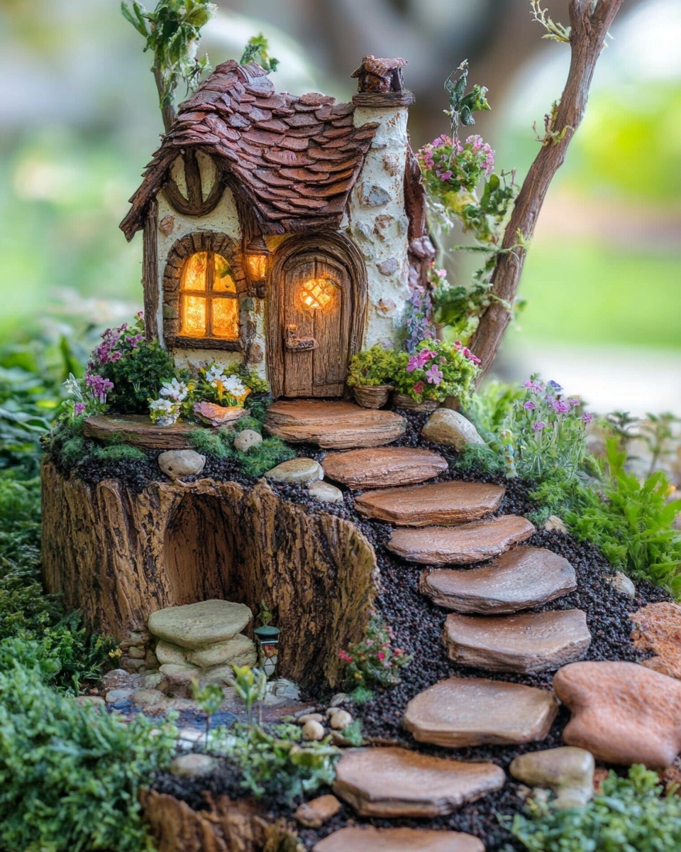 DIY Miniature Fairy Gardens: Whimsical Tiny Worlds