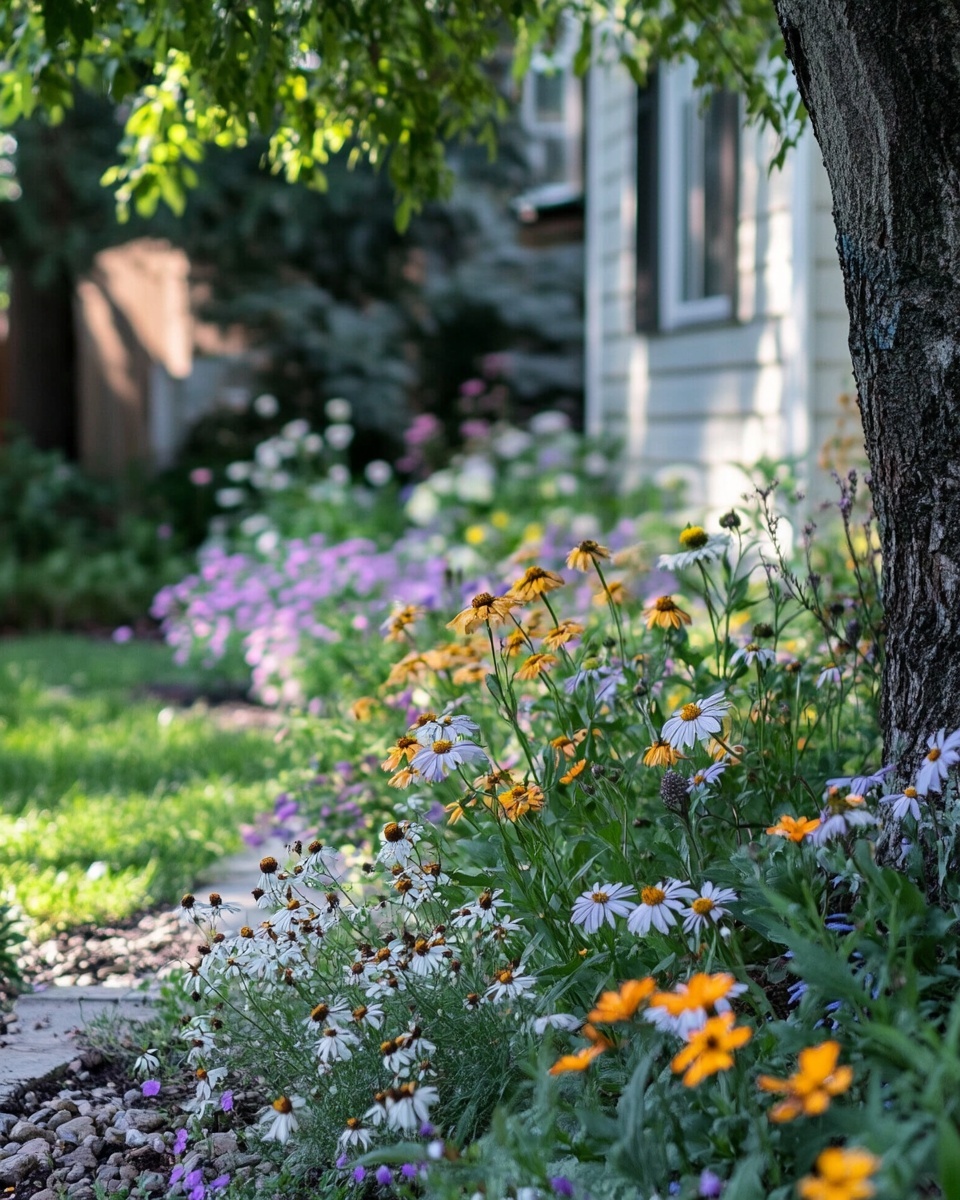 Tree Base Garden: Boost Curb Appeal & Attract Pollinators