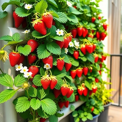 Maximize Your Harvest: Easy Vertical Strawberry Garden Ideas for Small Spaces