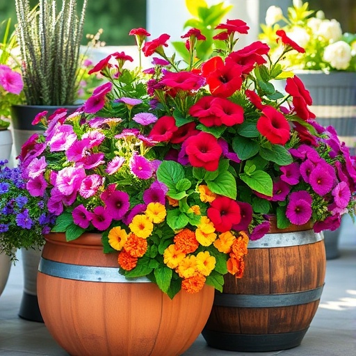 Stunning Container Flower Combinations: Elevate Your Patio & Porch Decor Easily