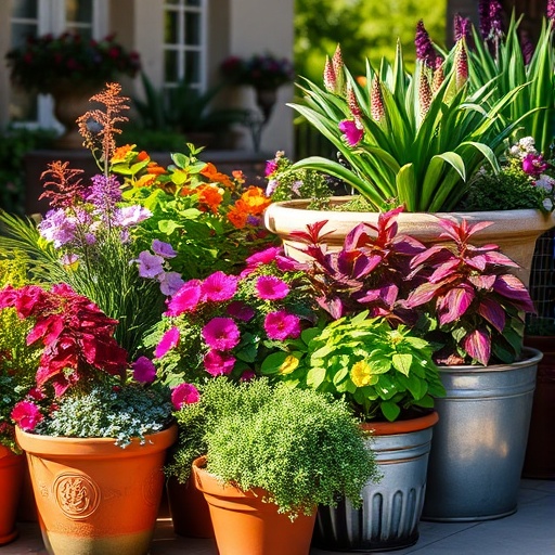 Stunning Container Garden Recipes: Create Beautiful Planters for Your Patio or Balcony