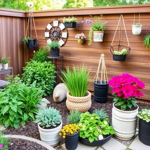 step by step 13 Creative DIY Outdoor Garden Decor Ideas to Enhance Your Backyard Charm