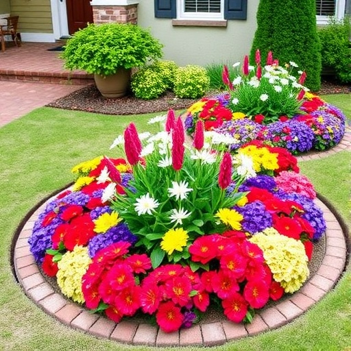 30 Stunning Front Yard Flower Bed Ideas to Boost Your Home's Curb Appeal Instantly 2 step by step 30 Stunning Front Yard Flower Bed Ideas to Boost Your Homes Curb Appeal Instantly