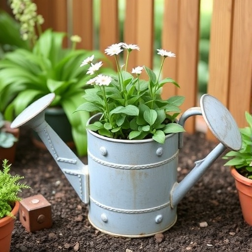step by step Creative DIY Watering Can Planter Ideas for Charming Garden Decor