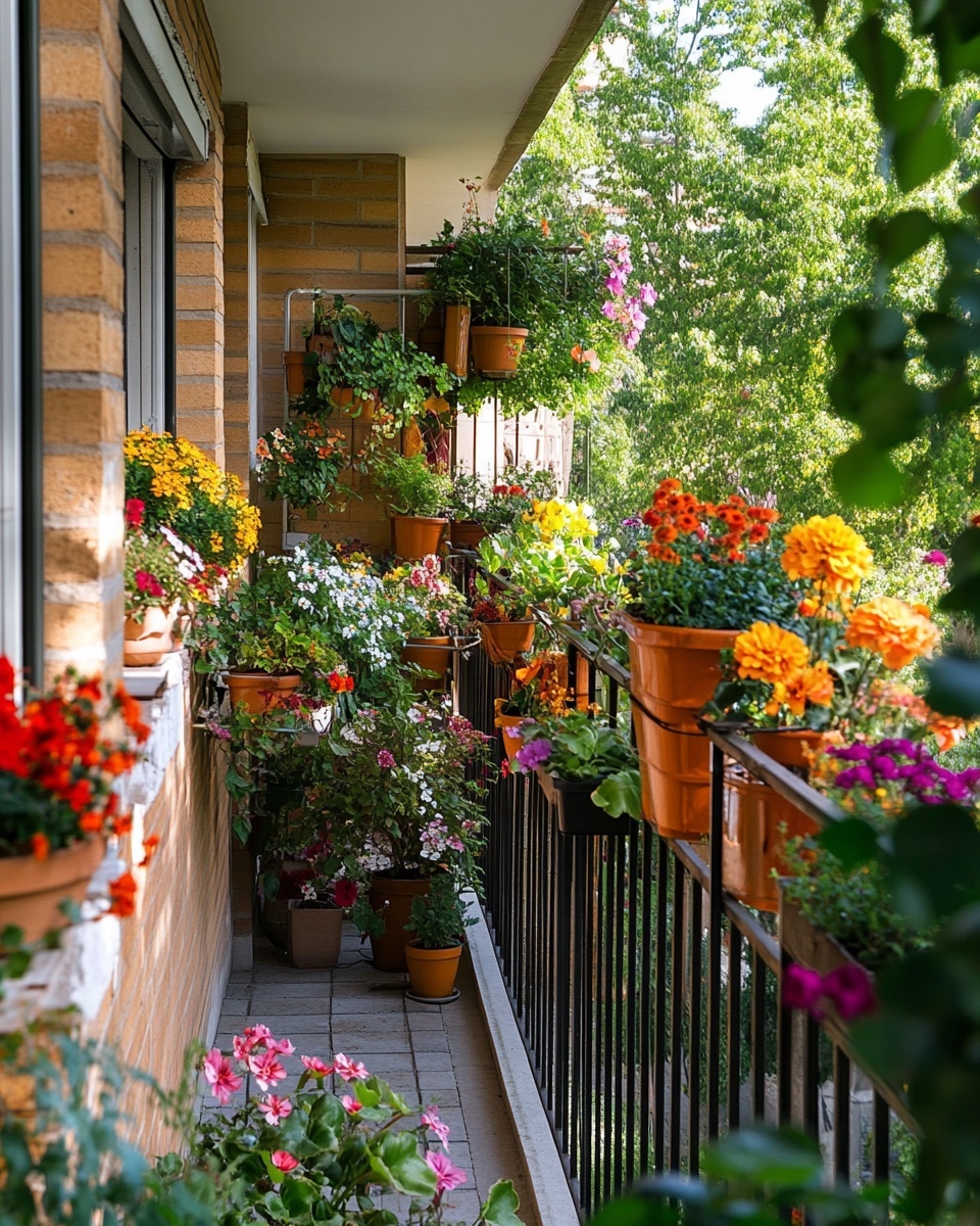 1 Flower Garden Balcony Ideas Small Space Bloom Guide