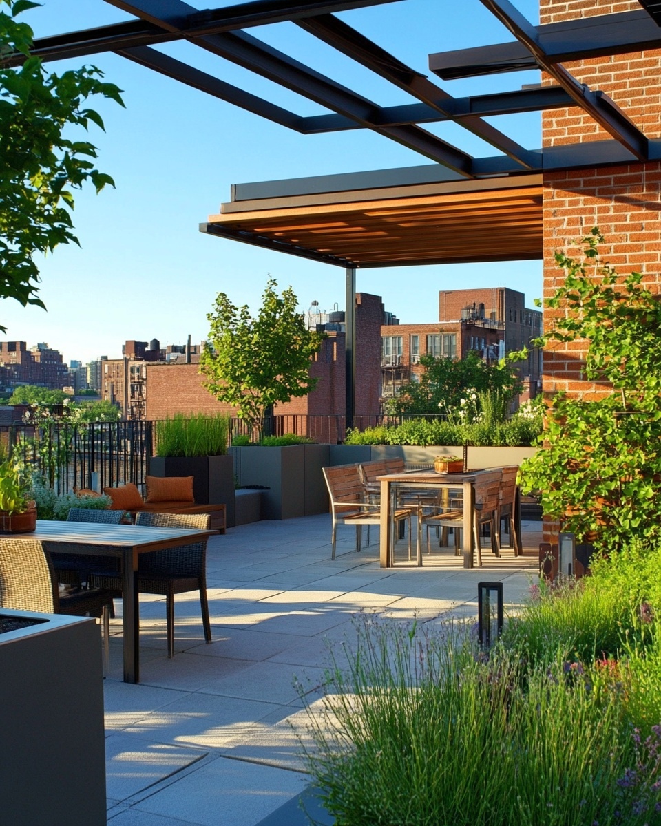 1 Rooftop Patio Design Ideas for Urban Escapes