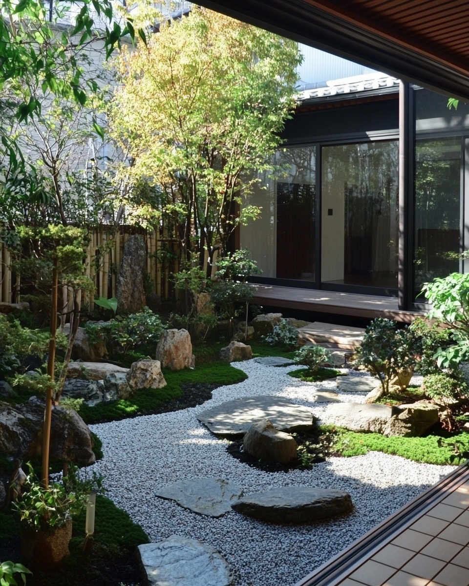 1 Zen Retreat Japanese Courtyard Garden Ideas