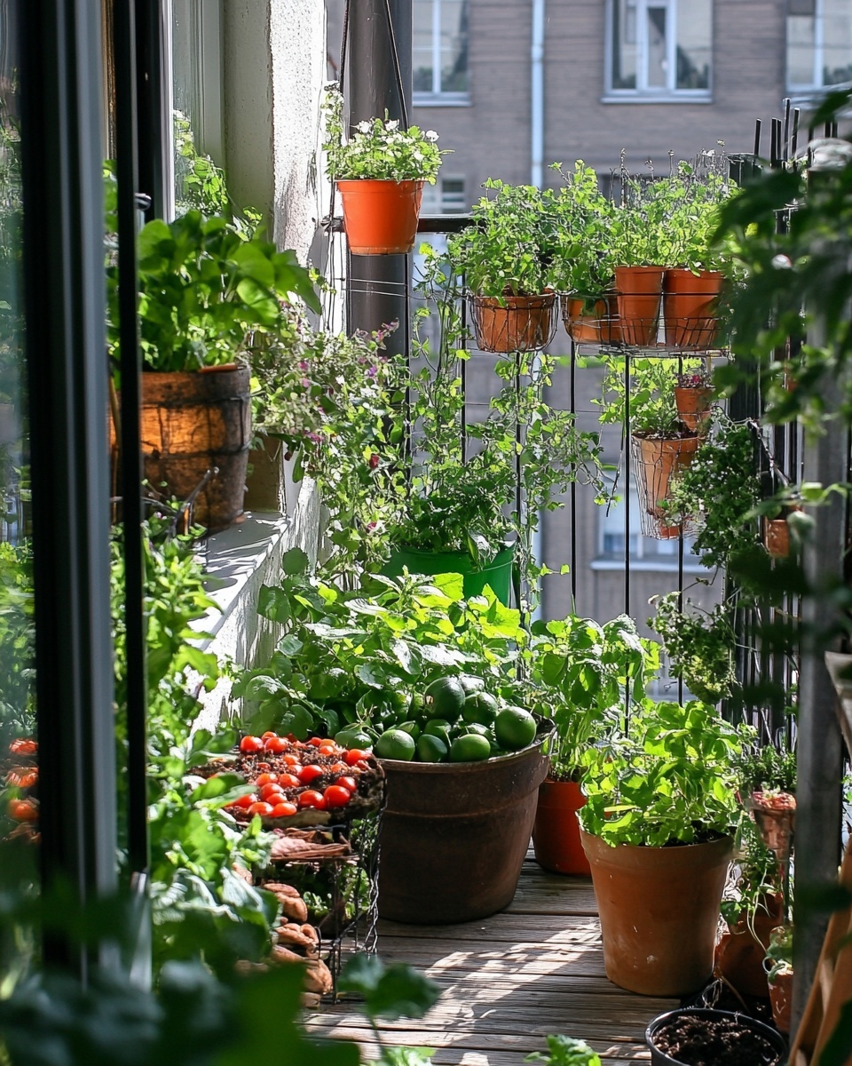 Balcony Garden: Small Space, Big Harvest