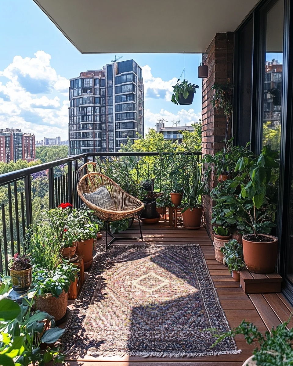 Eco Balcony Garden: Sustainable Urban Oasis