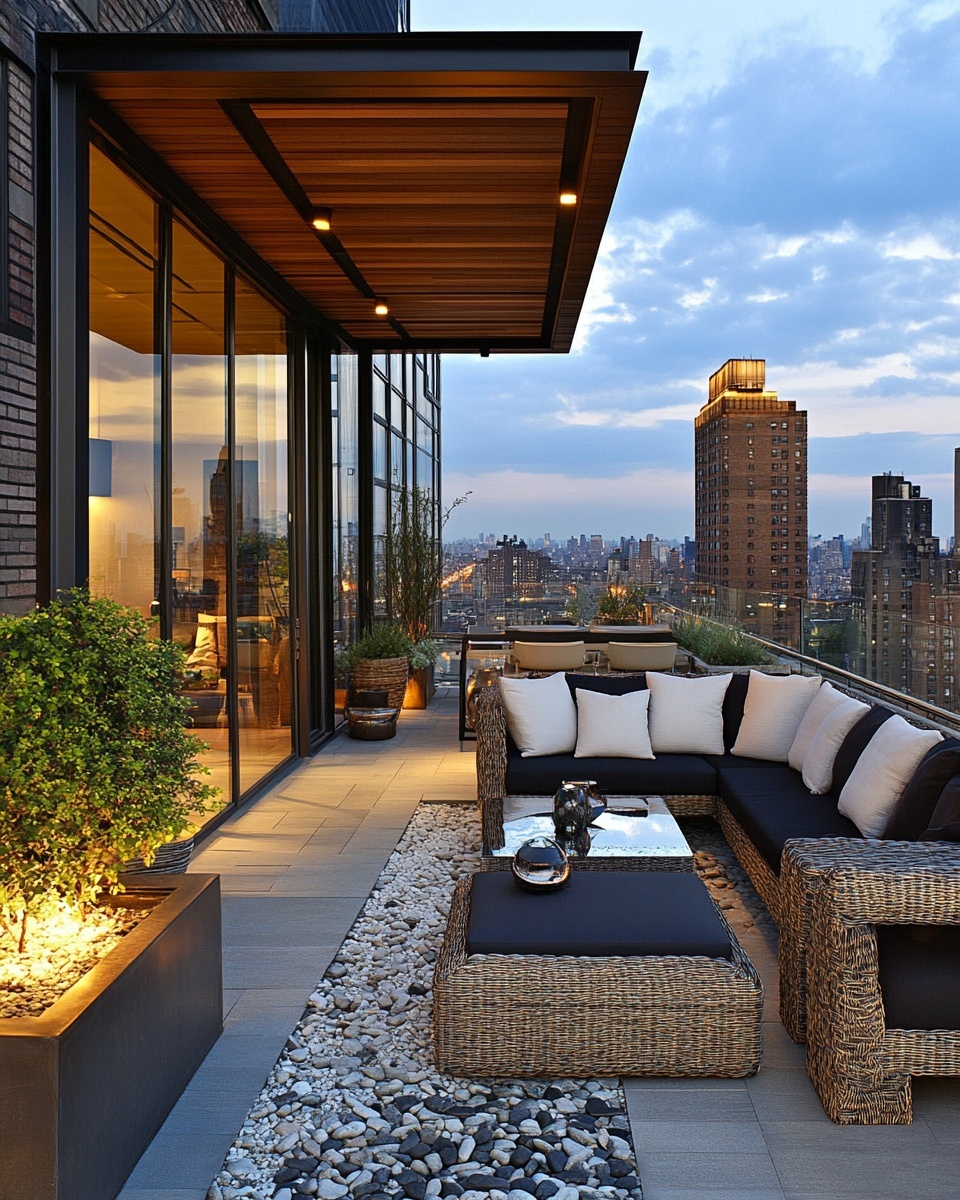 Modern Rooftop Terrace: Chic Urban Escape Ideas