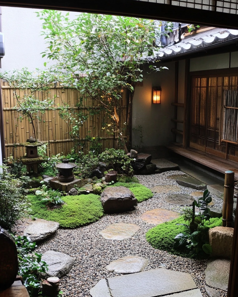 Zen Japanese Courtyard Style for Small Spaces